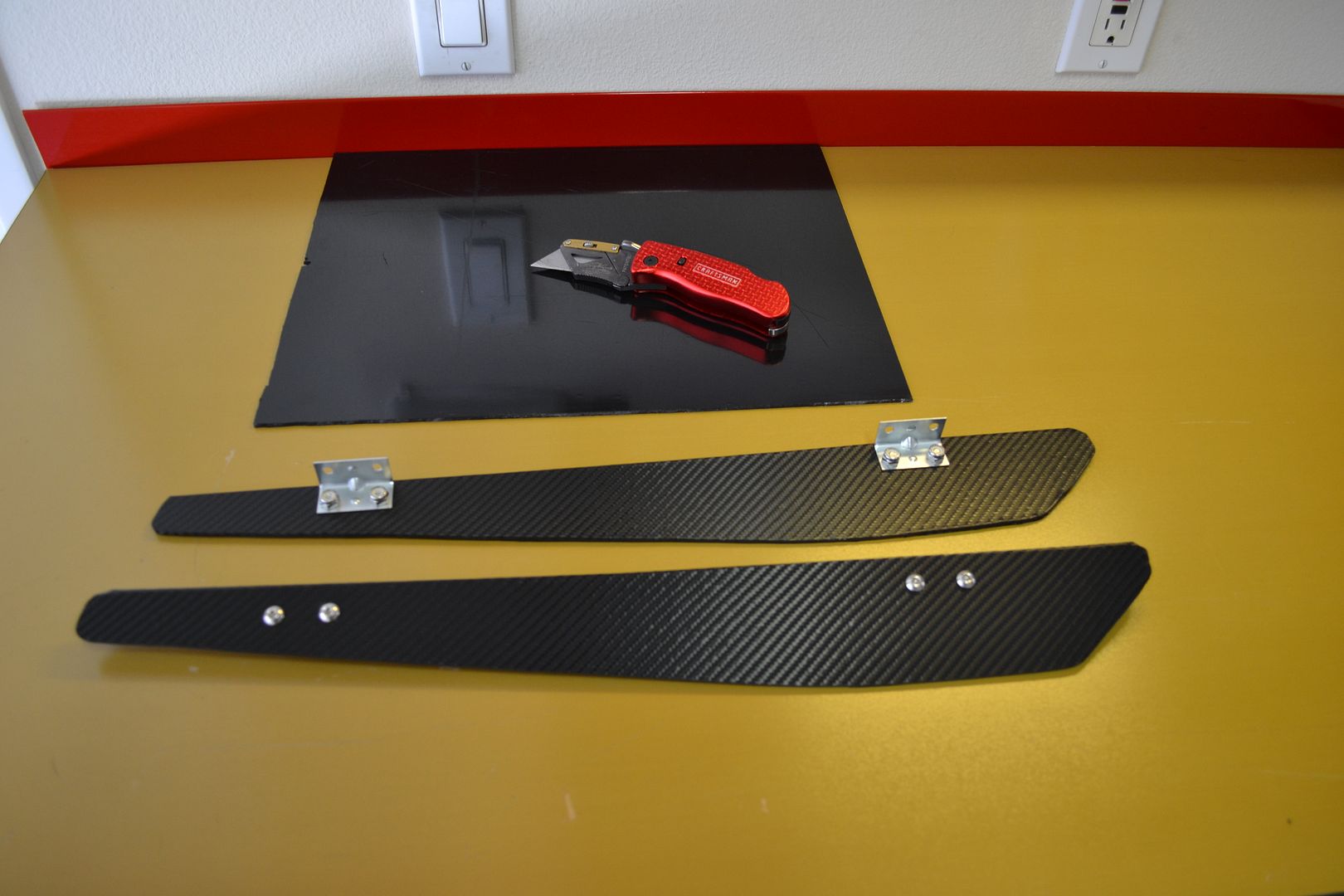 Carbon Fiber Varis Style Diffuser Fins